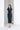 Lanthe Dress - Modern elegant pencil midi dress with polo neckline and versatile V neck design