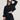 she is wearing comfortable and stylish black long sleeve crop top that she bought from busy life australia, an online store busylife.com.au 